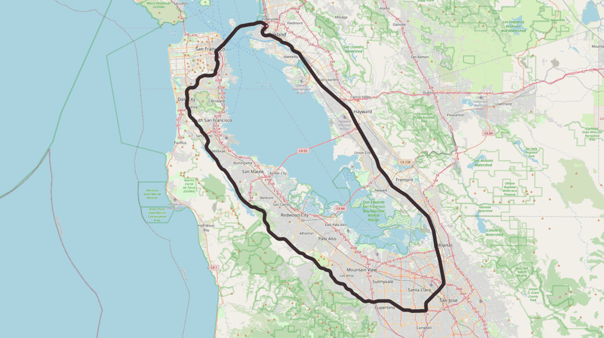 Bay Loop Map