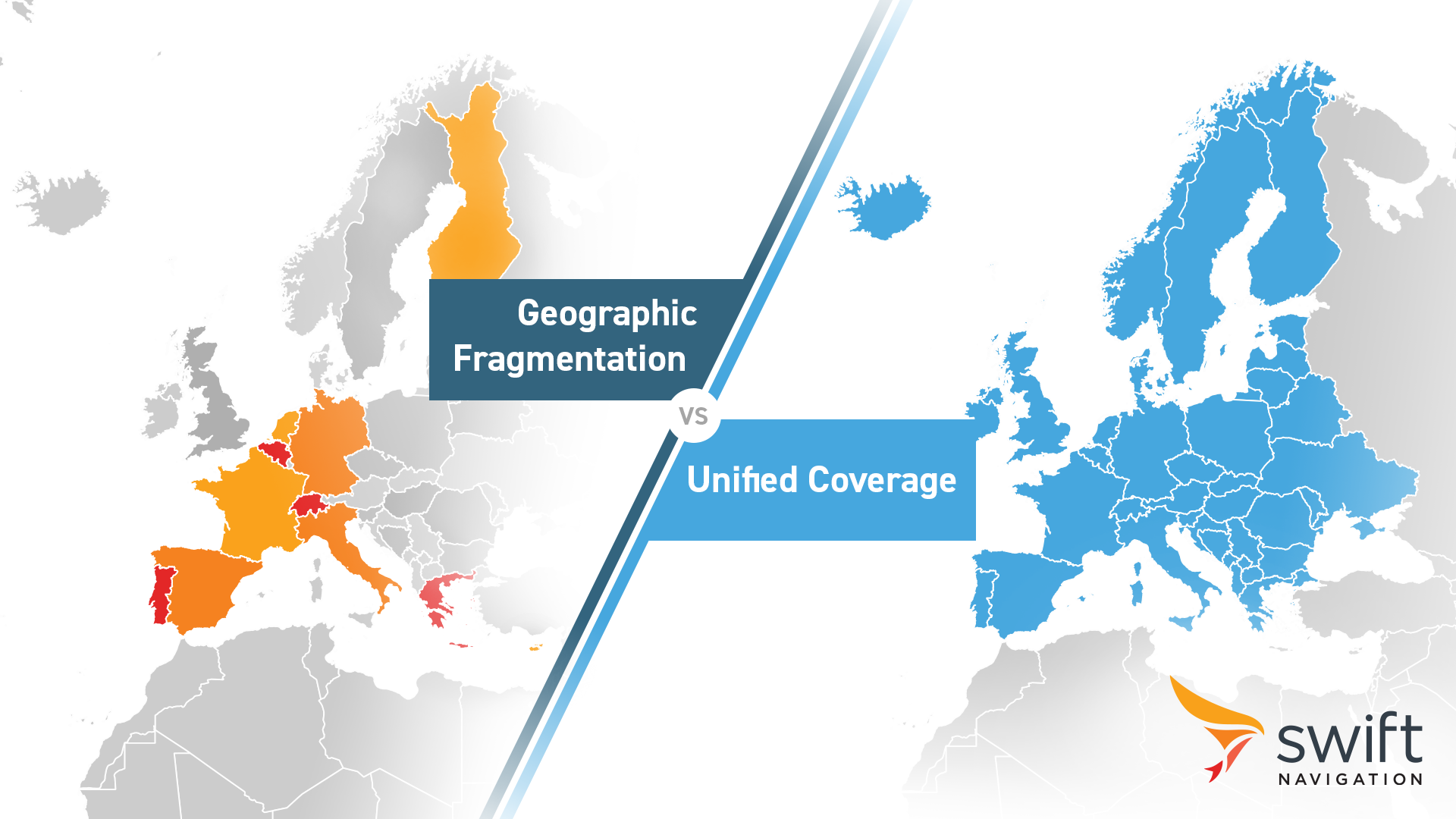 Fragmented RTK correction services vs unifed (in Europe)